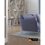 Хидрофобиран плат на едро каре за завеси, покривки, шалтета, дамаска "DUCK", петно и водоустойчив, ширина на плата 180см, код-030471-034