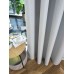 Комплект 2бр. 100% Блекаут завеси с Халки »München Dark« с Коланчета, 3 размера, Пълно Затъмняване, десен „Рибена кост“, Цвят Бял код-202410-2-001
