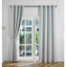 Комплект 2бр. 100% Блекаут завеси с Халки »München Dark« с Коланчета, 3 размера, Пълно Затъмняване, десен „Рибена кост“, Цвят Бял код-202410-2-001