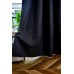 Комплект 2бр. 100% Блекаут завеси с Халки »München Dark« с Коланчета, 3 размера, Пълно Затъмняване, Цвят Тъмно Сив код-202410-2-007