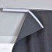 Комплект 2 бр. 100% Затъмняваща японска стена 245х60 см. »München Dark«–за обикновена ПВЦ или Алуминиева Релса,Цвят Тъмно Сив код-202410P-2-003
